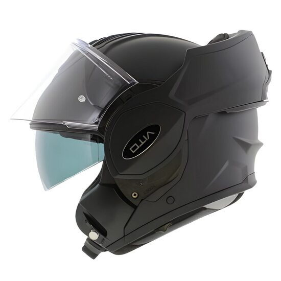 Flip-up helmets